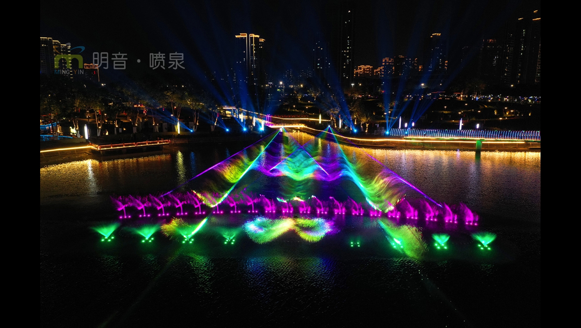 漳州四季花海光影水舞秀