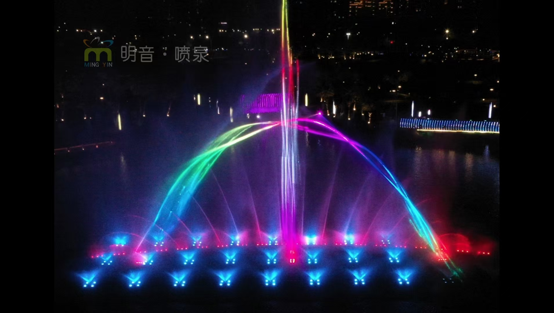 漳州四季花海光影水舞秀